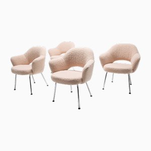 Model 71 Dining Chairs attributed to Eero Saarinen for Knoll Inc. / Knoll International, 1980s, Set of 4