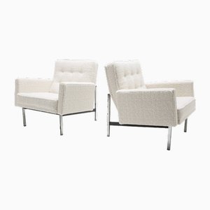 Model 55 Parallel Bar Armchairs attributed to Florence Knoll Bassett for Knoll Inc. / Knoll International, 1960s, Set of 2