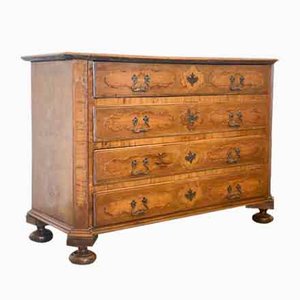 Louis Xv Walnut Chest of Drawers