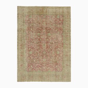 Tappeto grande vintage beige sovratinto