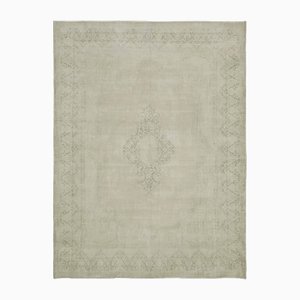 Grand Tapis Vintage Beige Délavé