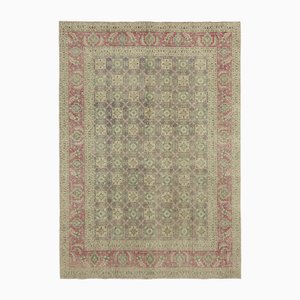 Grand Tapis Vintage Beige Délavé