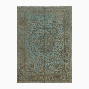 Grand Tapis Bleu Délavé