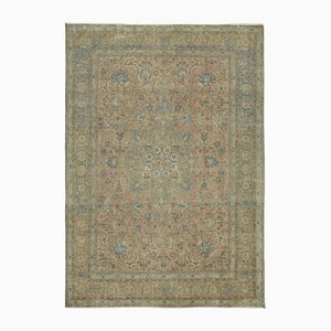 Grand Tapis Vintage Beige Délavé