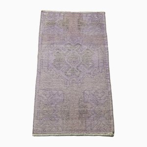 Large Purple Overdyed Area Rug