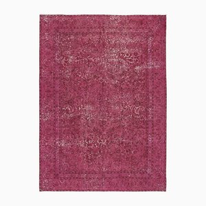 Grand Tapis Rose Délavé