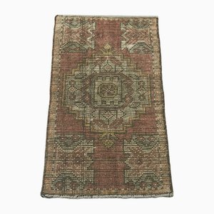 Tapis Vintage Rouge Délavé