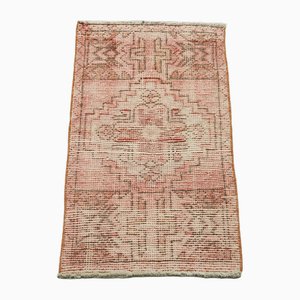 Tapis Vintage Rouge Délavé