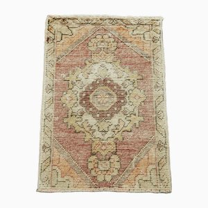 Vintage Beige Overdyed Rug