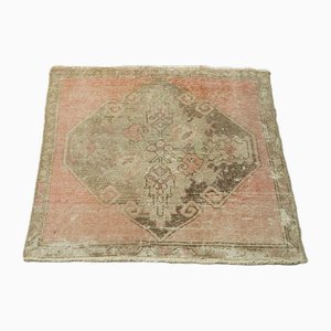 Vintage Beige Overdyed Rug