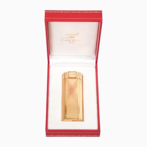 Gold Plated Must Lighter from Cartier