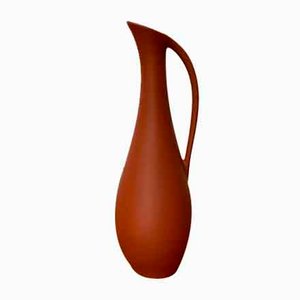 Mid-Century German Wormser Terra-Sigillata Pottery Carafe Vase, 1960s