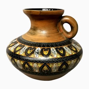 Large Ceramic Vase by Jean De Lespinasse