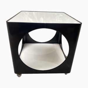 Cube Bar Side Table in the style of Joe Colombo