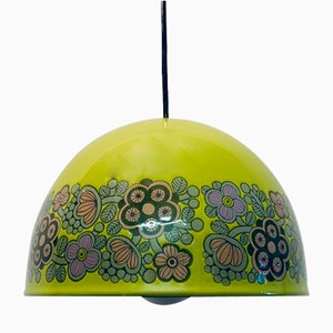 Lampada da soffitto Kalas smaltata di Kaj Franck & Raija Uosikkinen per Fog & Morup & Araabia, anni '70