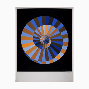 Victor Vasarely, Munich Olympics Poster, 1972, Serigraph