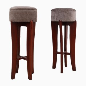 Mid-Century High Stools attributed to Melchiorre Bega, 1950s, Set of 2