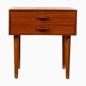 Danish Teak Nightstand by Poul M. Volther