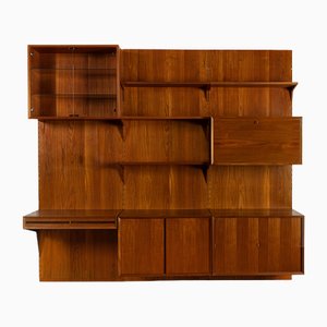 Danish Wall Unit by Poul Cadovius for Cado, Denmark, 1960s