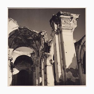 Hanna Seidel, Guatemalan Cathedral, Black and White Photograph, 1960s