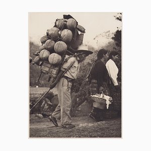 Hanna Seidel, hombre guatemalteco, fotografía en blanco y negro, años 60