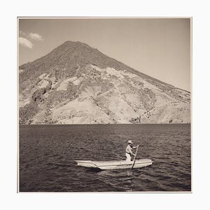 Hanna Seidel, Guatemalan Lake, Black and White Photograph, 1960s