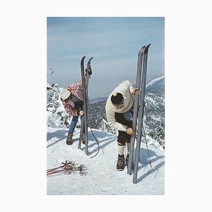 Slim Aarons, On the Slopes of Sugarbush, 20e Siècle, Photographie