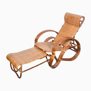 Draio Extendable & Reclining Chair in Wicker