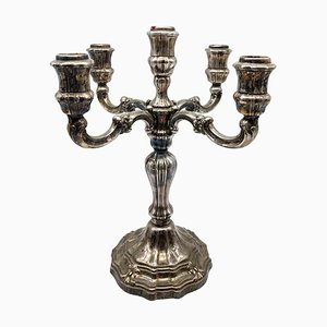 Candelabro grande de plata esterlina, 1920