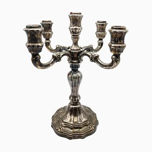 Large 925 Candlestick in Sterling Silver, 1920