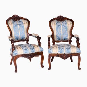 Louis Philippe Armchair in Walnut