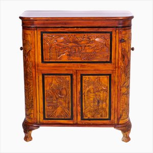 Bar Cabinet in Cherry Wood, China