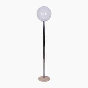 Floor Lamp with Marble Base, 1970s