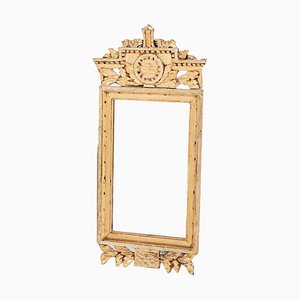 Vergoldeter Gustavianischer Spiegel, 1880er