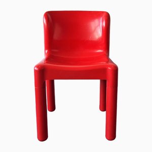 Roter 4875 Stuhl von Carlo Bartoli für Kartell, Italien, 1972