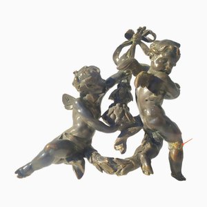 Italian Artist, Cherubs, 1900, Bronze