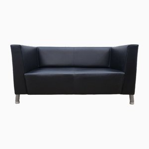 2-Sitzer Ledersofa von Walter Knoll / Wilhelm Knoll