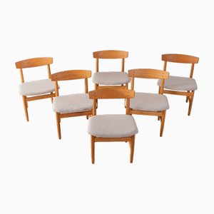 Dining Room Chairs by Børge Mogensen for Karl Andersson & Söner, 1950s, Set of 6