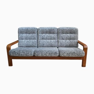 3-Sitzer Sofa aus Teak von S. Burchardt Nielsen, Dänemark, 1970er