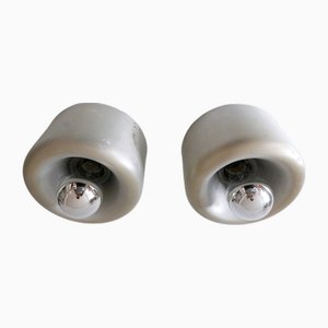 Mid-Century Donut Ceiling Fixtures by Staff, Germany, 1970s, Set of 2