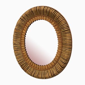 Mirror with Bamboo Frame, 1990s