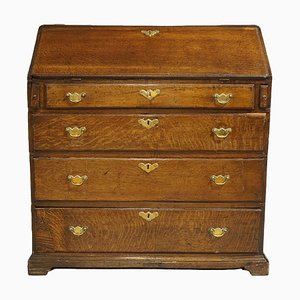 George III Oak Bureau, 1780s