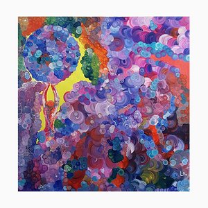 Lillo Sauto, Dream Under Construction, Acrylique sur Toile, 2018