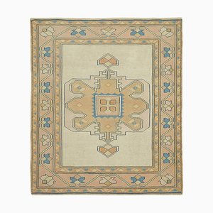 Tapis Vintage en Laine et Coton d'Anatolie