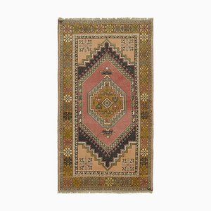 Vintage Anatolian Wool and Cotton Rug