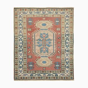 Tapis Vintage en Laine et Coton d'Anatolie