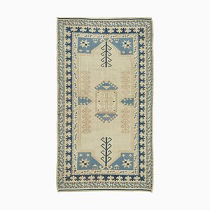 Vintage Anatolian Wool and Cotton Rug