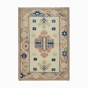 Tapis Vintage en Laine et Coton d'Anatolie