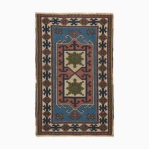 Tapis Vintage en Laine et Coton d'Anatolie