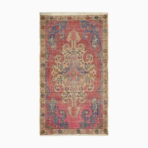 Tapis Vintage en Laine et Coton d'Anatolie